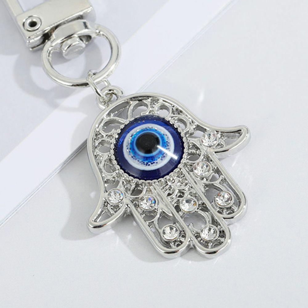 Key Ring Holder Bag Pendant Evil Eye Keychain Buddha Hand Keychains Hamsa Hand Keyring Amulet