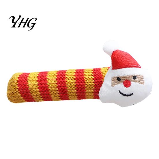 Christmas Party Home Decor Knitted Doorknob Covers, Santa Reindeer Decor, Anti?Slip Protector Sleeves, Door Thermal Handle Covers for Winter Cushion