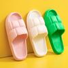 Thick Sole Slippers for Women Men Super Soft Comfy Indoor Slippers Beach Sandals Open Toe House Slippers Bathroom Shower Summer Couples Slippers