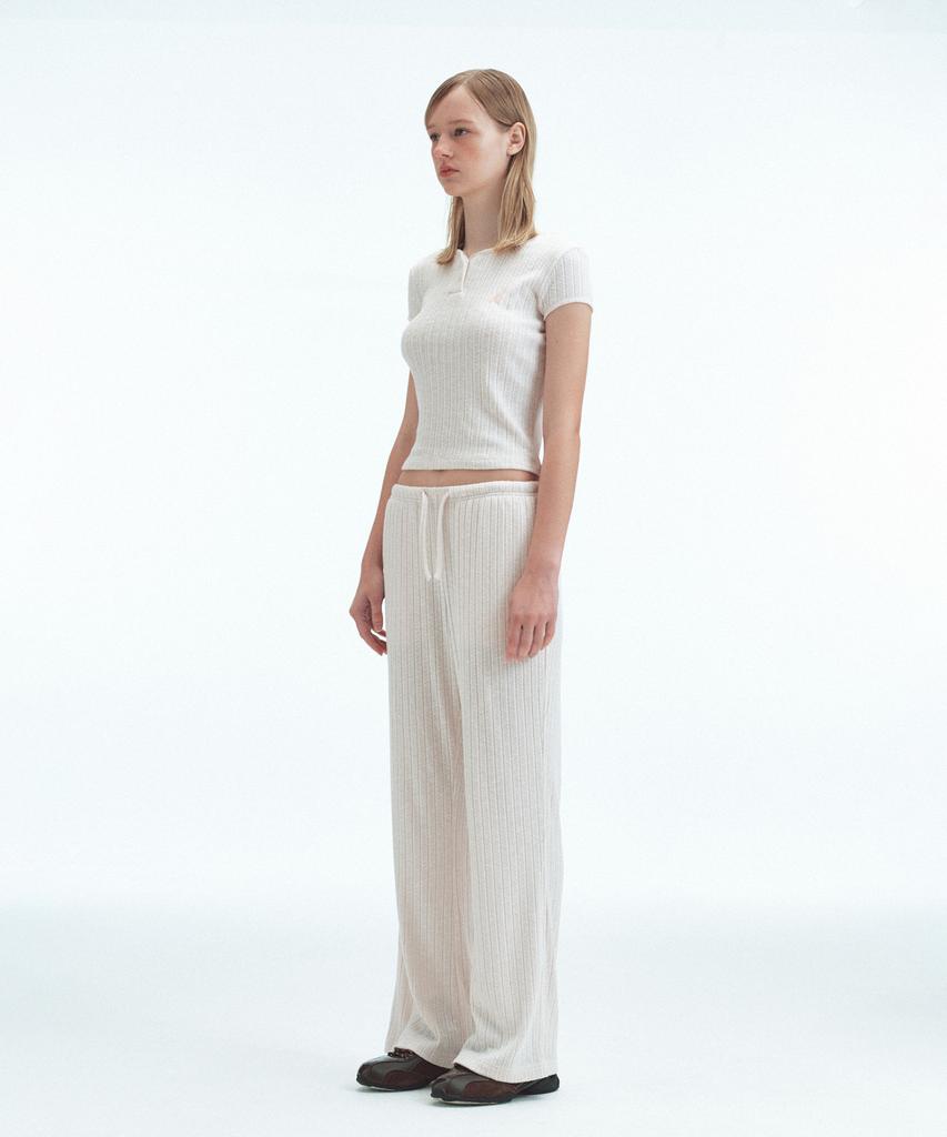 REST&RECREATION Lounge Flare Pants - Light Pink