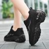 Women’s Casual White Walking Shoes Summer Girl Red Air-cushioned Shoes Black Lightweight Jogging Shoes Plus Size