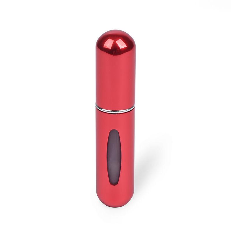 Многоразовый флакон для духов 5 мл - Заполнение снизу, Самозаправляющийся, Перерабатываемый, Перезаряжаемый спрей, Портативный пробник, Косметический флакон.