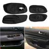 Only 3 Doors Car Front / Back Microfiber Leather Door Armrest Panel Cover Protective Trim For VW Golf 4 MK4 Jetta 1998 -