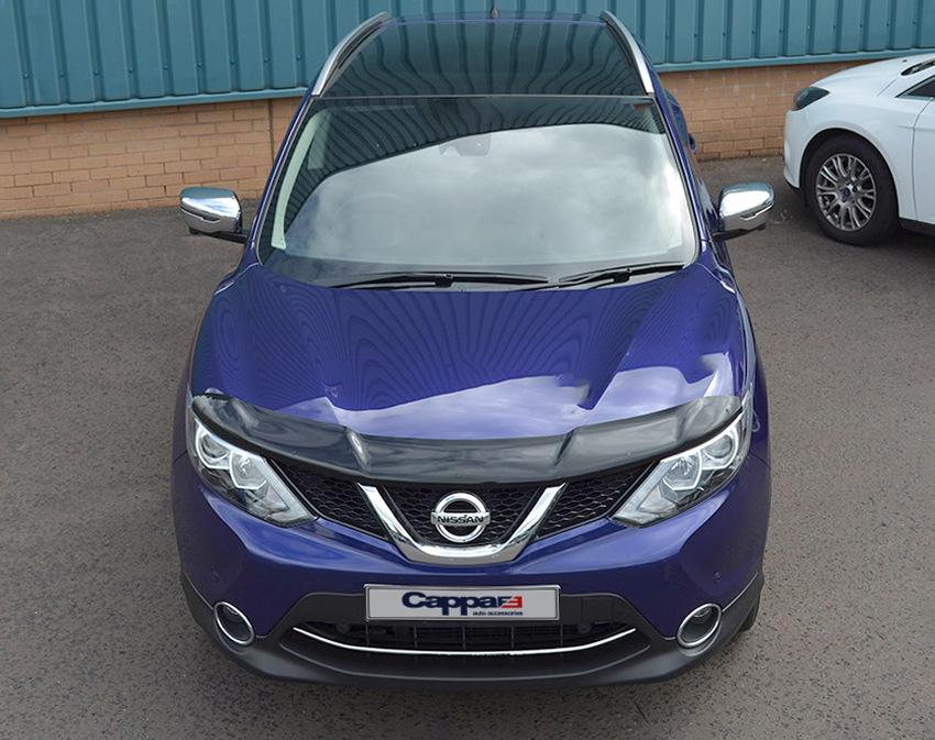 Дефлектор капота EuroCap (2014-2017) для Nissan Qashqai