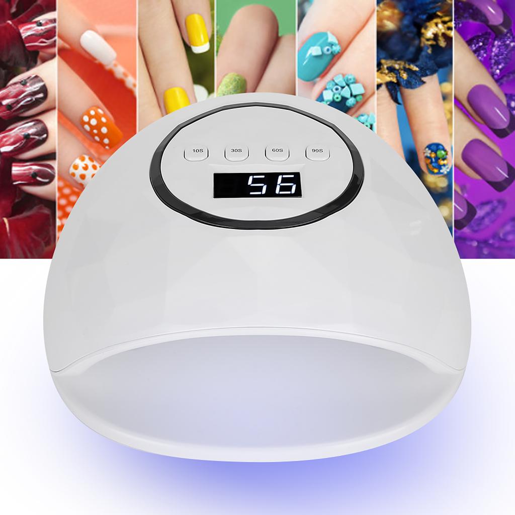 86W Professional LED UV Gel Nail Polish Dryer Lamp Intelligent Nail Curing Machine