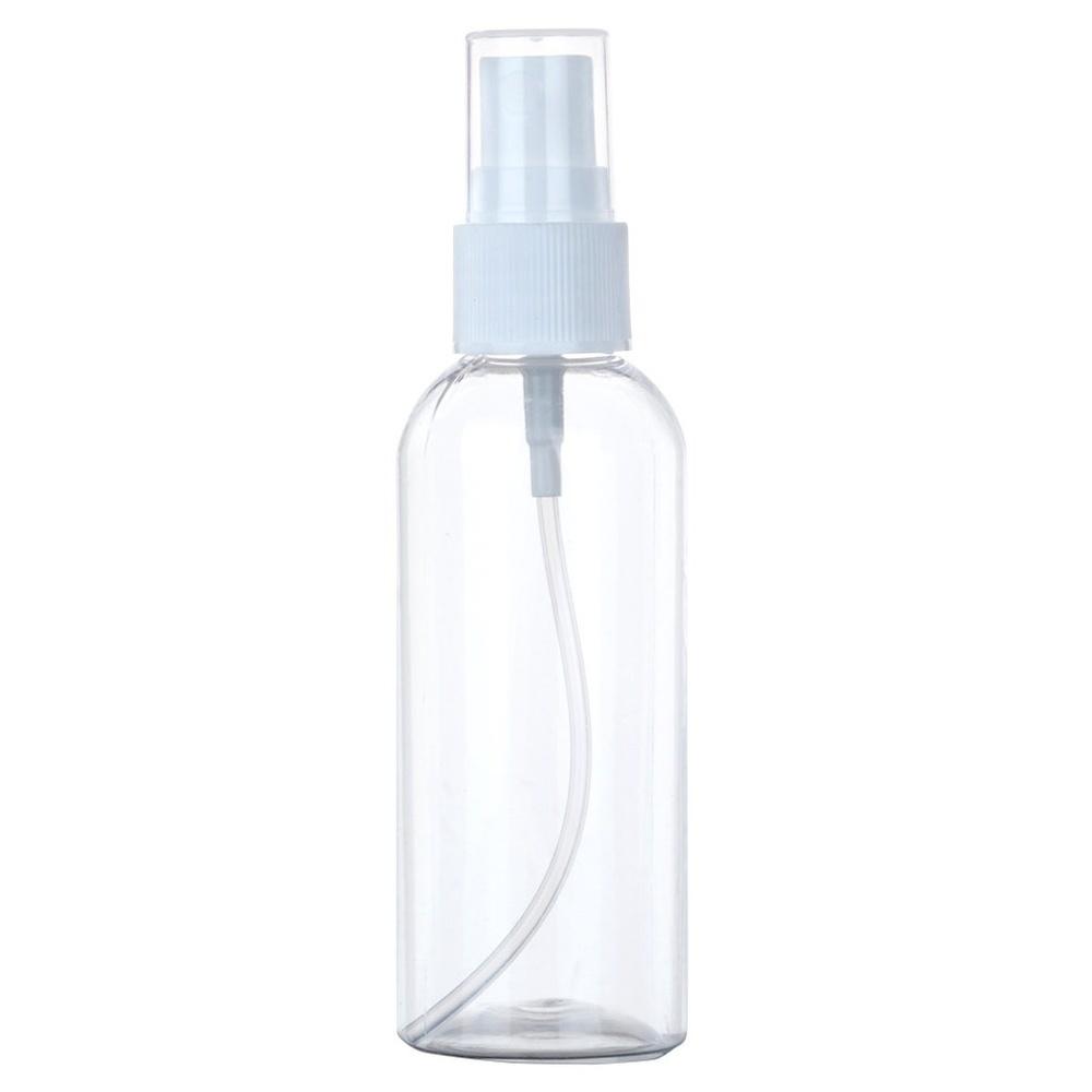 Bottles travel containers for cosmetics for the plane with a 5-piece cosmetics bag.
