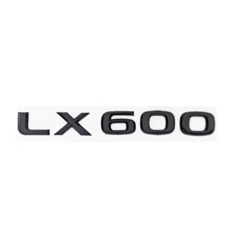 3D ABS Logo For Lexus GX470 LX570 LX600 RX350 RX300 Emblem Number Letters Sticker Car Trunk Badge Adhesive Decal Accessories AEM1