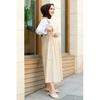Frilly Laced Hijab Dress Casual Confort Gilet