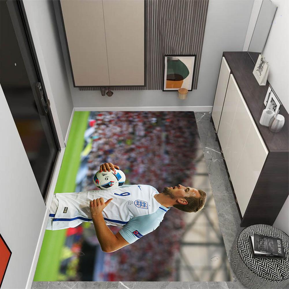 Tottenham Player Kit Floor Rug Office Rug Perfect for Kitchen Dining Room Entryway Hallway Antislip Carpet Decorate Offices Best for Christmas