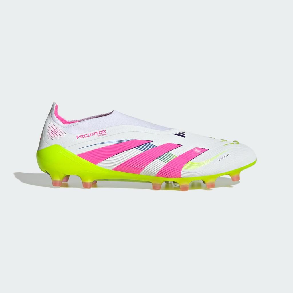 Adidas predator elite ll ag soccer shoes laceless white
