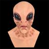 Костюм Косплей Инопланетянин ET Хэллоуин Вечеринка Человек-Тарелка 3D Маска на все лицо для Взрослых
