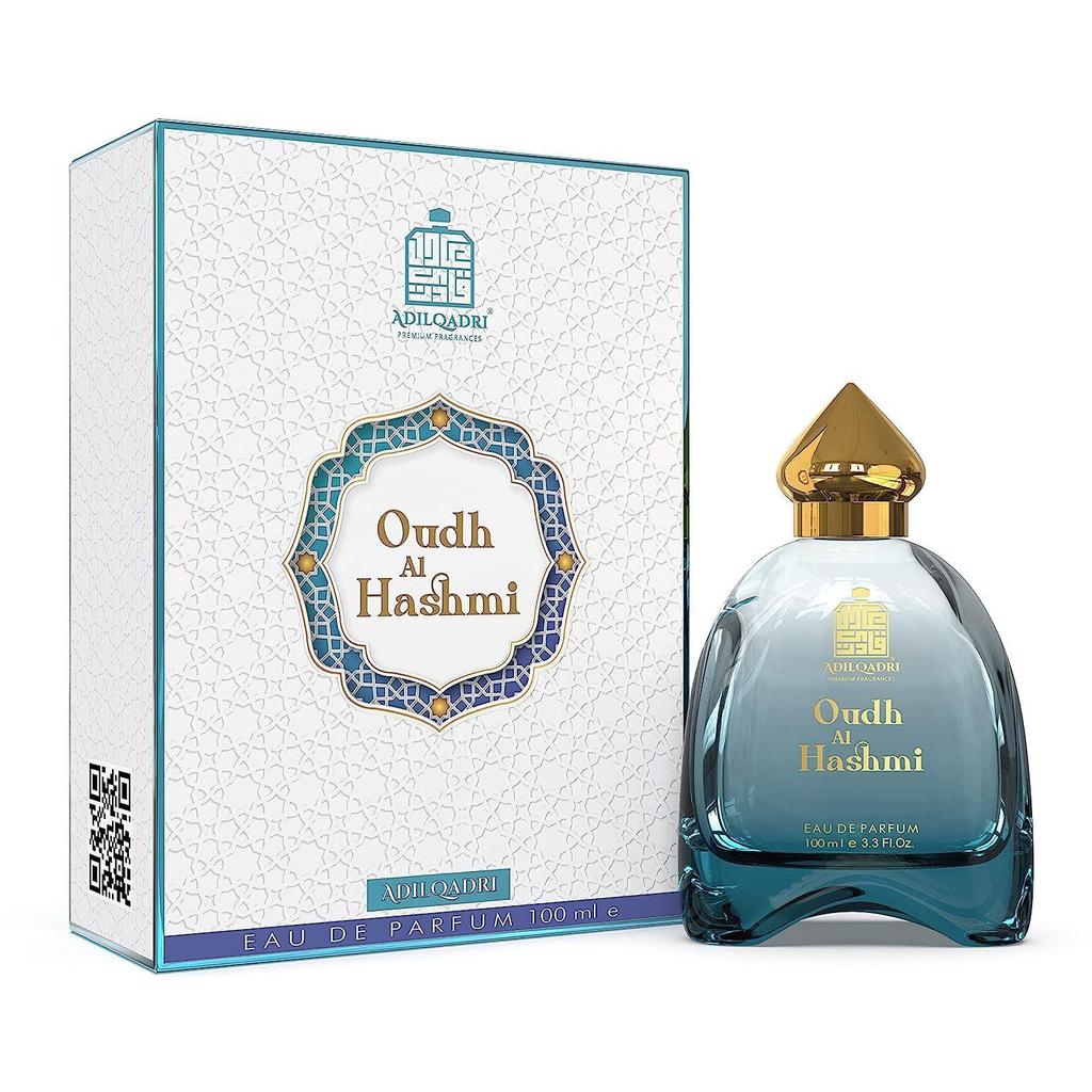 AdilQadri Oudh AL Hashmi Eau De Parfum стойкий сладкий арабский и сильный аромат специально для мужчин 100 мл