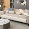 Thousand Bird Grid Splicing Sofa Cover Chenille Non-slip Sofa Cover All-season Universal Sofa Cushion for Living Room Home Decor