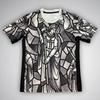 Saint George Stained Glass Style Football Jersey Mens 3D Print Quick Dry Sports Short Sleeve Tops Fan Edition Soccer T-Shirt 5XL