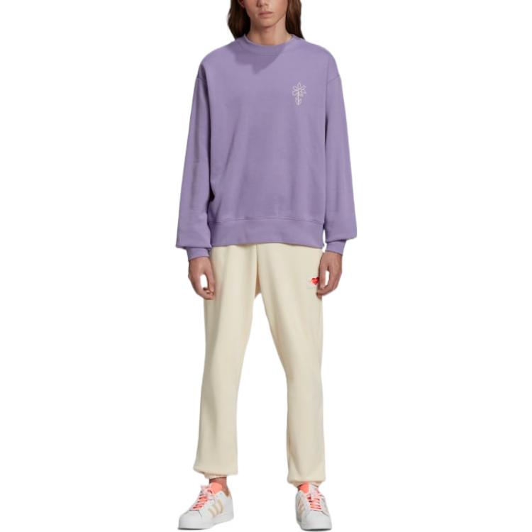 adidas Толстовка Originals Унисекс Фиолетовая HI6016