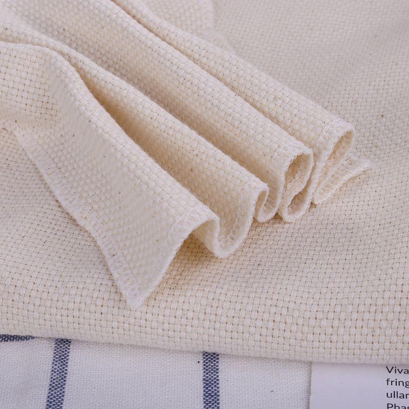 Punch Needle Cloth Cotton Fabric, Monks Cloth for Punch Embroidery Rug-Punch & Pinch Tufting Cloth Backing Fabric For Carpet