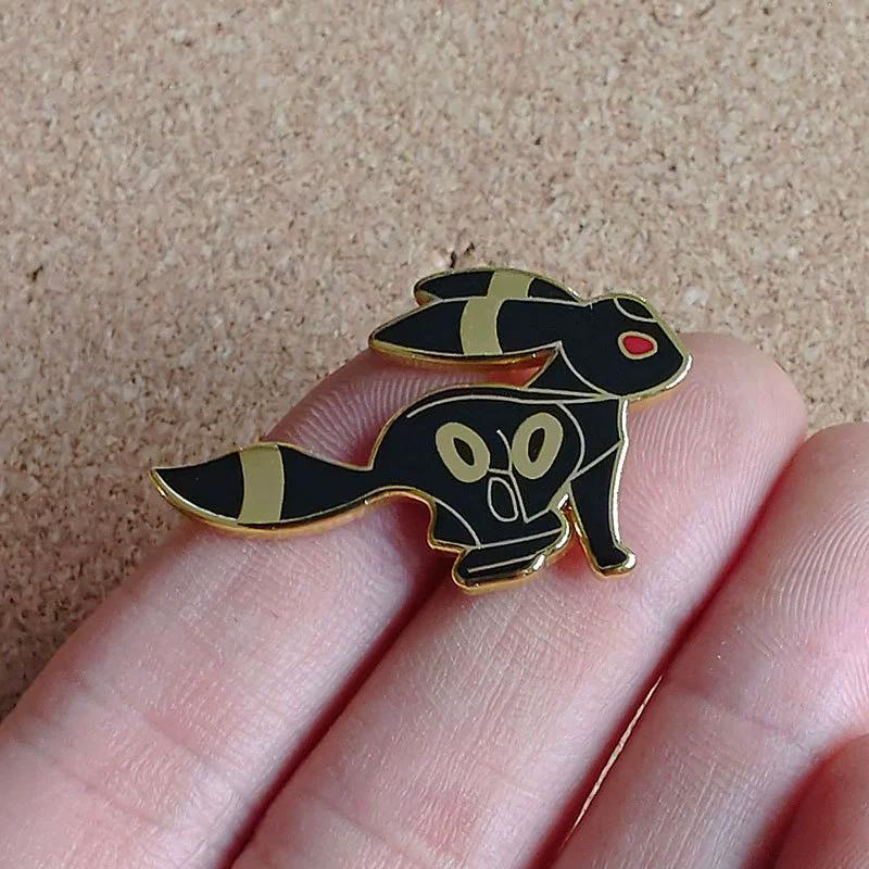 Эмалевые значки Pokemon Жесткая эмаль Милые Аниме Игры Значки на лацкан Женщины Мужчины Брошь для одежды Милый значок Металлические аксессуары для украшений Подарок для фанатов