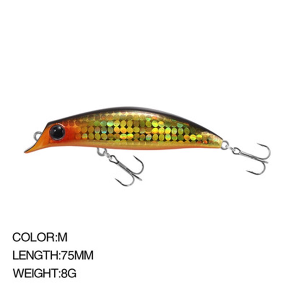 Multicolor Winter Fishing Crankbaits Useful Minnow Lures Long Casting Lure Fish Hooks Minnow Baits