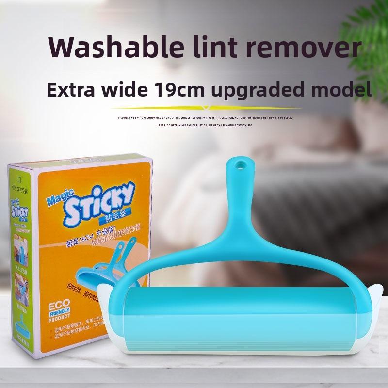Cloth Sticking Roller Reusable Silicone Dust Removal Drum for Cleaning Hair and Debris on Clothes Carpets Sofas and Beds