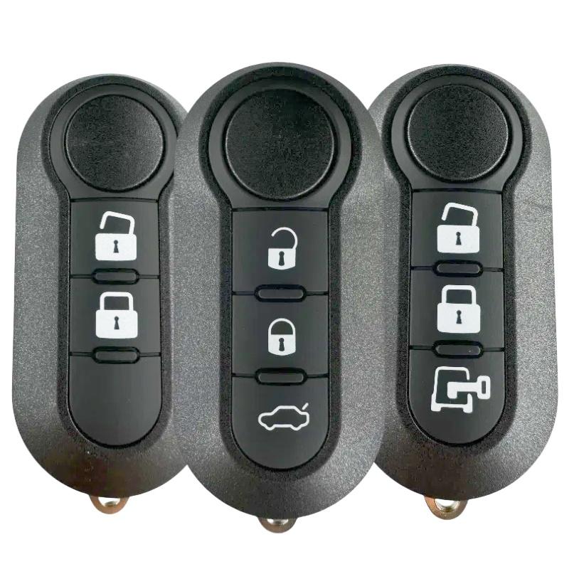 Good Quality For Fiat 500 Panda Punto Bravo 3 Buttons Car Key Remote Control Shell Blank Case Housing Fob Keyless SIP22 Blade
