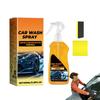 Rinseless Car Wash Gentle Headliner Cleaner For Car Interior Car Wash Shampoo Multipurpose Waterless Car Wash Car Interior