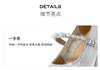 Belle Pearl Strap Fashion Mary Jane Shoes Women's 2025 Spring New Square Heel Elegant Single Shoes
