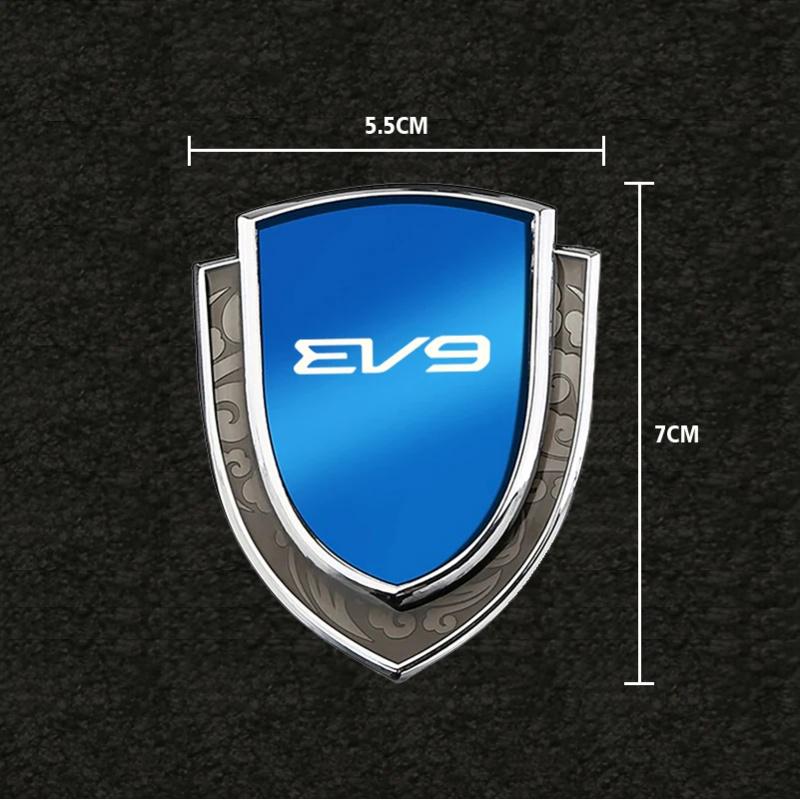 SKTF2 car stickers 3D metal accsesories auto accessory for kia ev9
