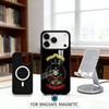 Чехол для телефона G-Guns N Roses Для iPhone17,16,15,14,13,12,Pro,Max,Магнитный Для Magsafe Беспроводной Зарядки