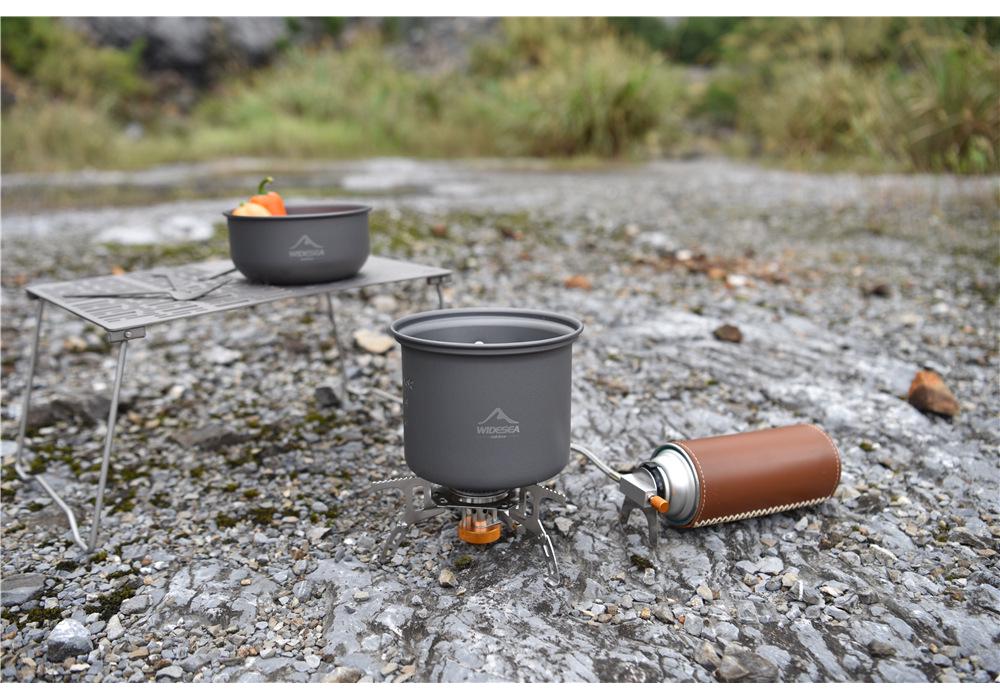 WIDESEA Ultra-light Portable Camping Cookware for Outdoor Activities