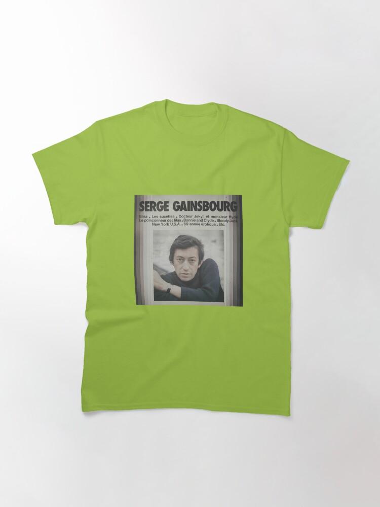 Serge Gainsbourg Album Serge Gainsbourg 1974 Classic T-Shirt