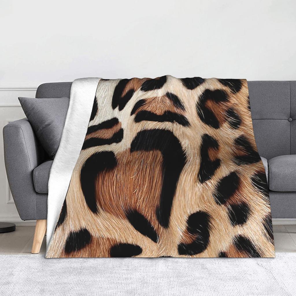 Черно-белый плед с рисунком снежного барса, флисовый, осенний, многофункциональный, мягкий, для дивана, кровати