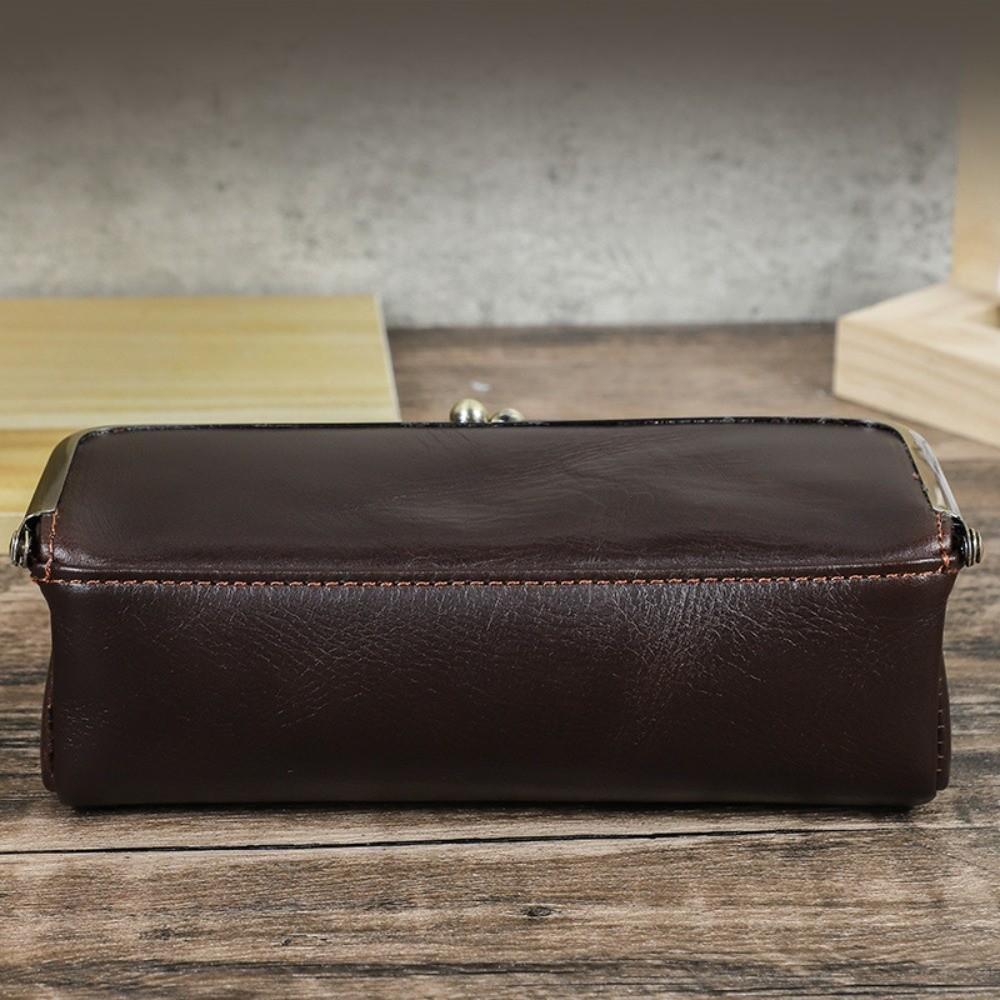 Genuine Leather Eyeglass Bag Durable Glasses Protector Fashion Glasses Case for Sunglasses