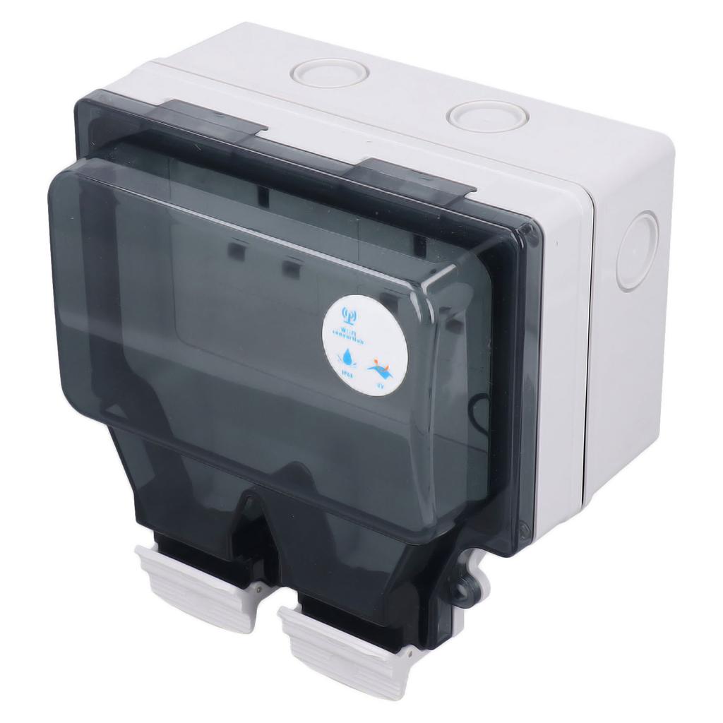 Wifi Smart Socket IP66 Waterproof Support Voice Control Timing 86 Type Outdoor Smart Outlet UK