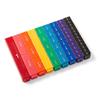 Rainbow Fraction Tower Cubes,Montessori Math Materials,Fraction Manipulatives,Math Manipulatives for Elementary School, Homeschool Supplies(Set of 51)