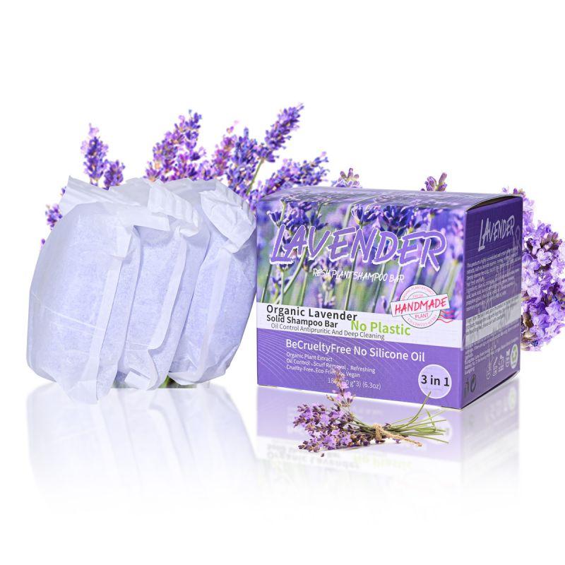 3 шт./набор шампунь-мыло, растительный шампунь, мыло, глубокое очищение/контроль жирности/пушистый/гладкий/крепкий у корней волос/питательный, восстанавливающий/против перхоти