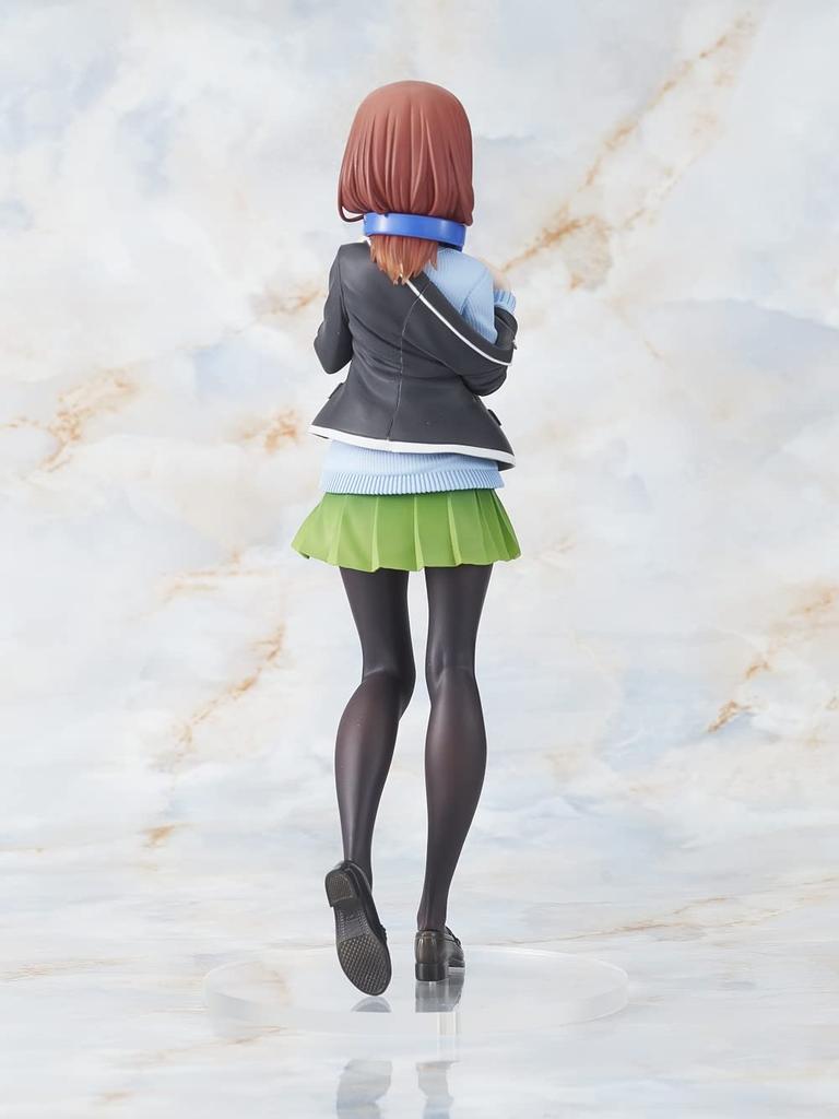 TAITO The Quintessential Quintuplets Coreful Figure Nakano Miku Uniform Ver.