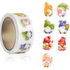 100-500pcs Cartoon Happy Holidays Stickers Baking Birthday Wedding Party Gift Wrapping Label Scrapbook Stationery Stickers
