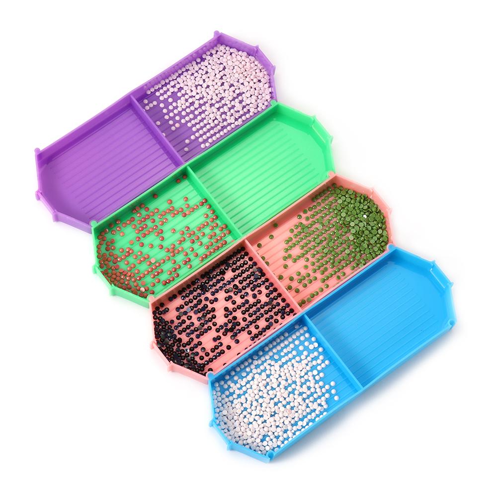 Емкость для бисероплетения, алмазная живопись, сверло, лоток для хранения алмазов, лоток для алмазной живописи