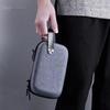Lightweight Travel Organizer Bag Multiple Compartments Data Cable Organizer  Office