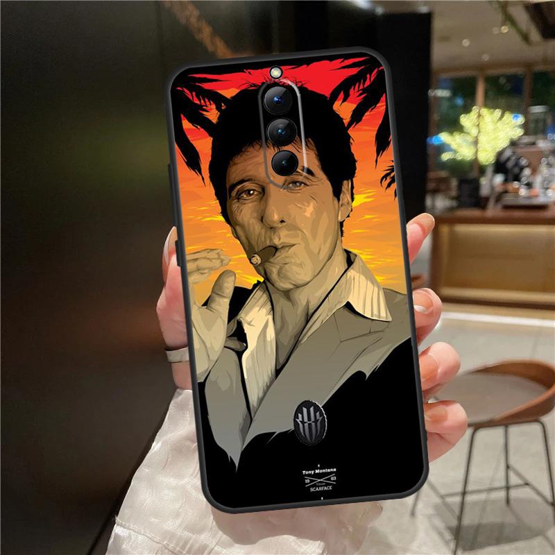 Scarface Al Pacino Tony Montana Phone Case For ZTE Nubia Red Magic 9 Pro Plus 6 7 8 Pro 6S 7S 8S Pro Plus 5G 5S 6R Cover