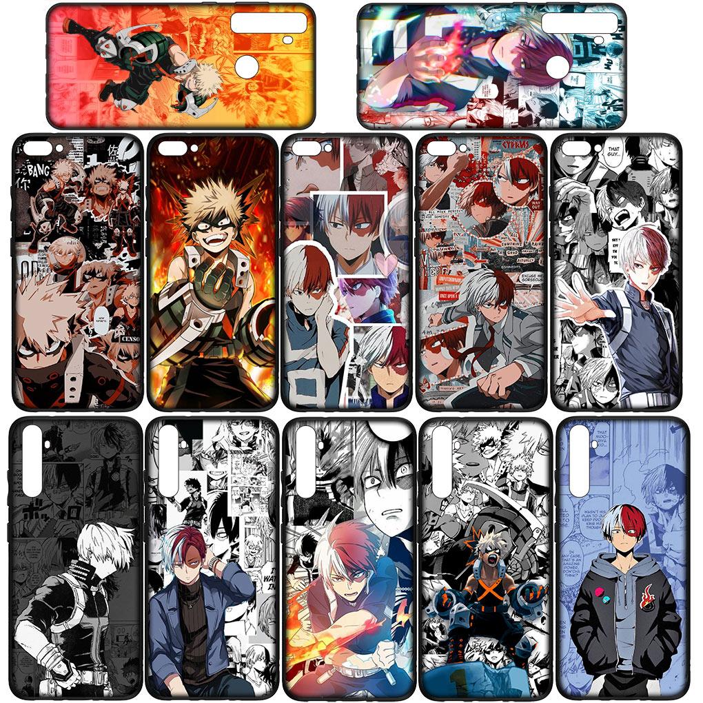 Boku Моя геройская академия BNHA Шото Тодороки Чехол для телефона для Samsung Galaxy S23 S22 S21 S20 Fe Ultra S8 Plus M21 + Чехол