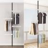 Indoor Clothes Drying Rack, Tension Rack, Ceiling-Mounted Clothes Drying Rack, Clothes Drying Pole, Indoor Pole Hanger, Clothes Drying Pole, Stainless
