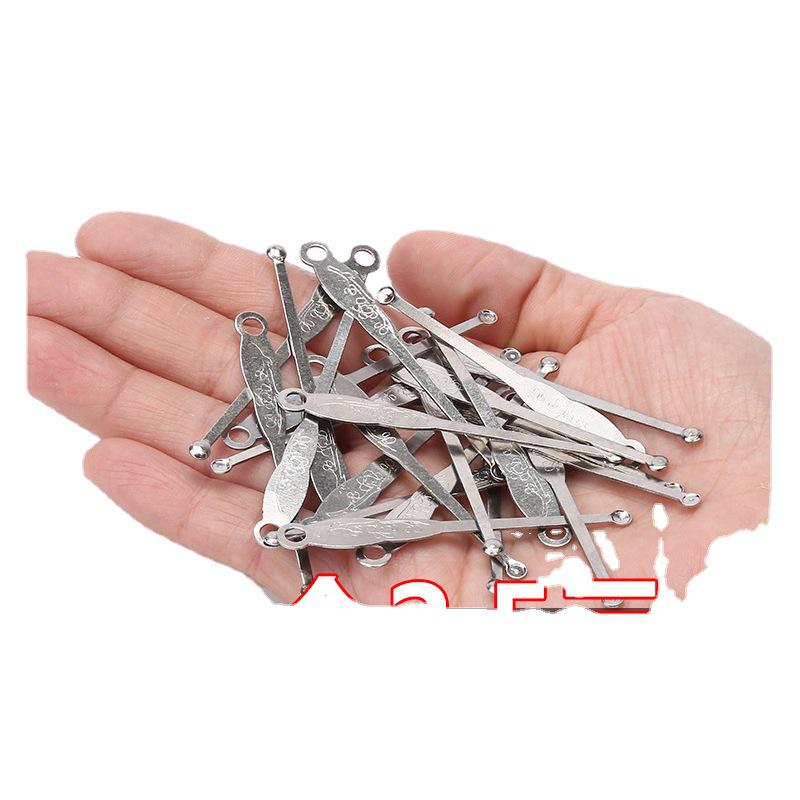 Ушные палочки для взрослых из нержавеющей стали - одинарная упаковка для чистки ушной серы