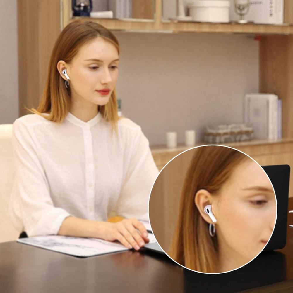 Anti-slip Eartips For AirPods 4 Silicone Ultra-thin Earplugs Cover Earphone Anti-allergy Anti-f N8U2