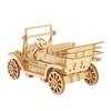 Classic Car Smartphone Stand 3D Wooden Puzzle DIY Craft Kit for Kids and Adults Educational Toy for Boys and Girls 3D Art and a Great Gift for Adults