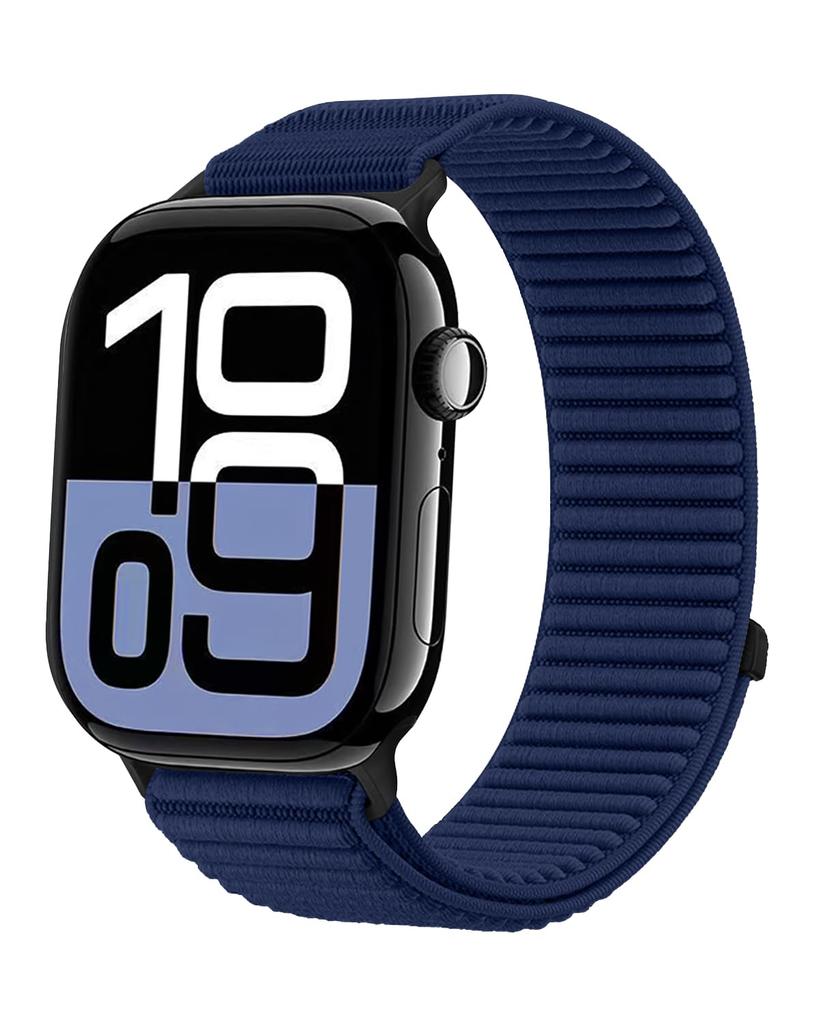 Нейлоновые петлевые браслеты для ремешка Apple Watch 40 мм 44 мм 49 мм 46 мм 45 мм 41 мм Спортивные ремешки iWatch series 9 8 7 6 3 SE Ultra2 10 Ремешок