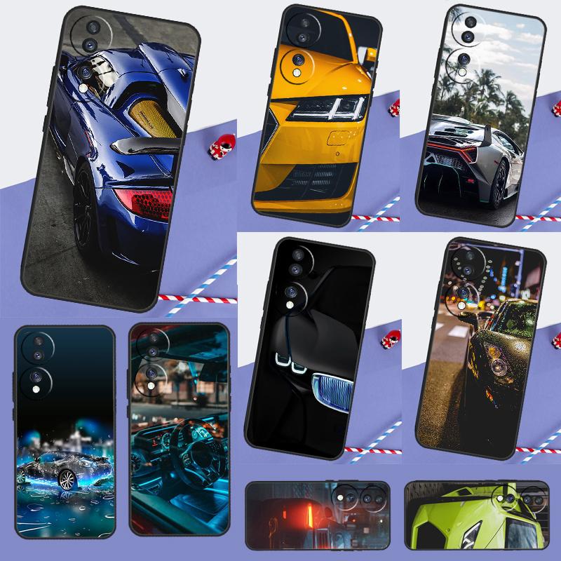 Cool sports car Case For Honor 200 Pro 50 70 90 X8a X9a X8 X9 X8b X9c X9b Honor Magic 7 Pro 5 6 Lite Cover