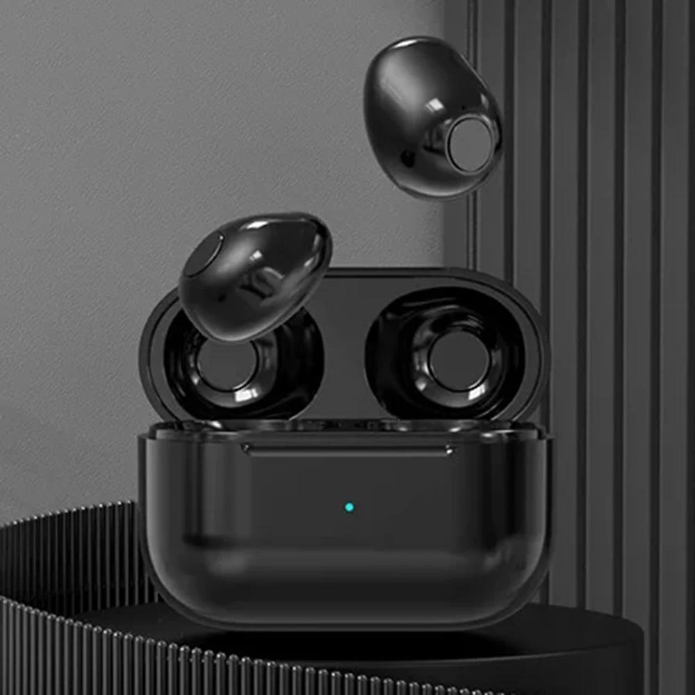 Невидимые наушники Мини-наушники V5.2 Bluetooth TWS Внутриканальные наушники Шумоподавление Беспроводные наушники для сна Внутриканальные наушники с микро