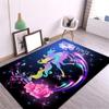 3d Unicorn Pattern Floor Mat Home Antifouling Rectangular Carpet Wedding Kitchen Living Room Dining Table Coffee Table Mat