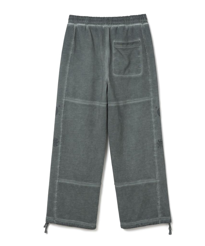 MILLO ARCHIVE Расклешенные брюки Easy Washed [Выцветший зеленый]